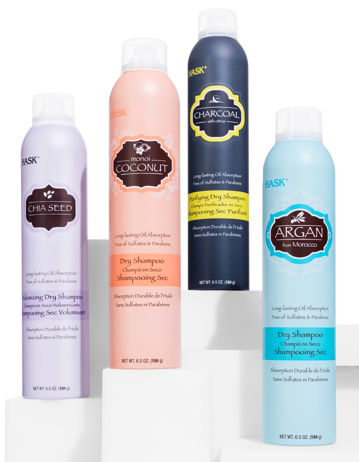 Review HASK Charcoal Purifying Dry Shampoo HASK CharcoalPurifying 